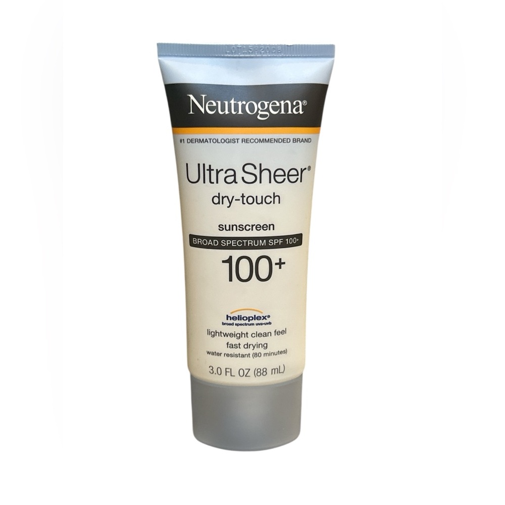 Neutrogena Ultra Sheer Dry-Touch Sunscreen Lotion SPF 100+ 3 fl oz New exp 5/22